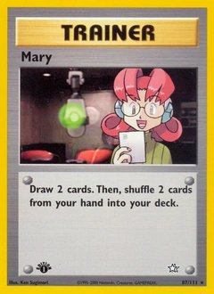 Mary Pokémon card, number 87