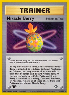 Miracle Berry Pokémon card, number 94