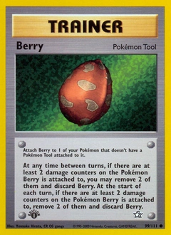 Berry Pokémon card, number 99