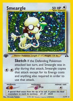 Smeargle Pokémon card, number 11