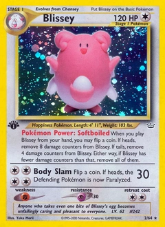 Blissey Pokémon card, number 2