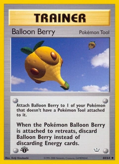 Balloon Berry Pokémon card, number 60