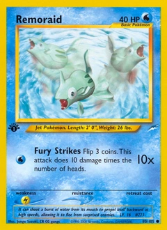 Remoraid Pokémon card, number 80