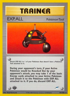 EXP.ALL Pokémon card, number 93