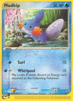 Mudkip Pokémon card, number 18