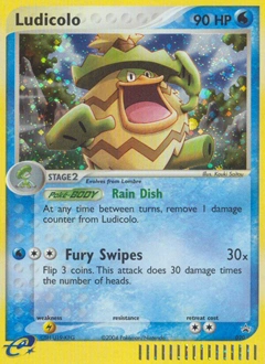 Ludicolo Pokémon card, number 20