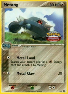 Metang Pokémon card, number 23