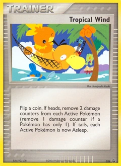 Tropical Wind Pokémon card, number 26