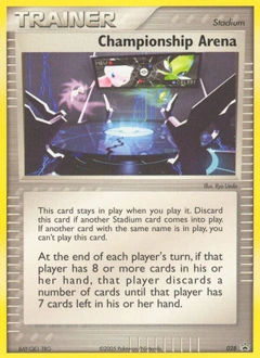 Championship Arena Pokémon card, number 28