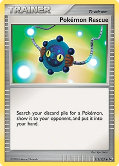 Pokémon Rescue Pokémon card, number 115