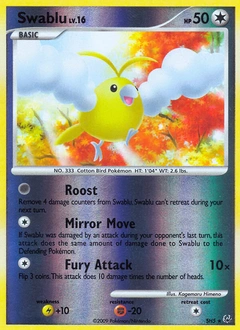 Swablu Pokémon card, number SH5