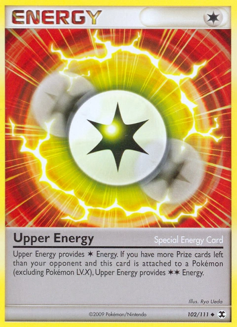 Upper Energy Pokémon card from Rising Rivals, number 102 (Standard print)