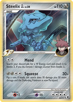 Steelix GL Pokémon card, number 51