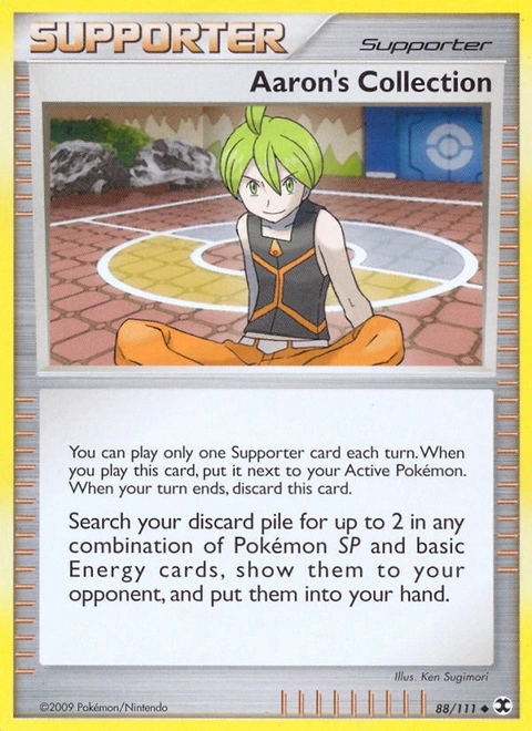 Aaron's Collection Pokémon card from Rising Rivals, number 88 (Standard print)