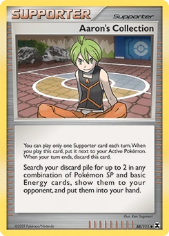 Aaron's Collection Pokémon card, number 88
