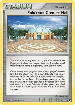 Pokémon Contest Hall Pokémon card, number 93