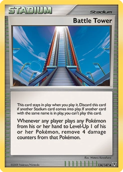 Battle Tower Pokémon card, number 134