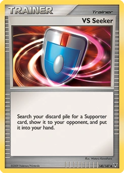 VS Seeker Pokémon card, number 140