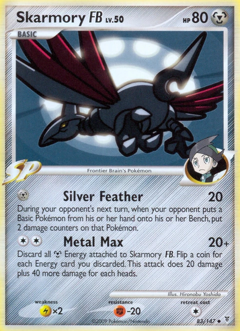 Skarmory FB Pokémon card from Supreme Victors, number 83 (Standard print)