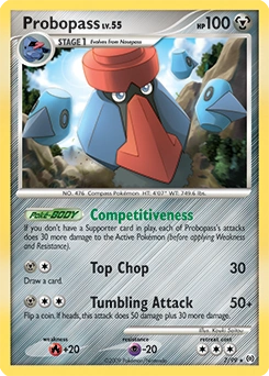 Probopass Pokémon card, number 7