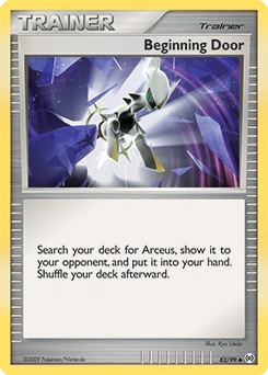 Beginning Door Pokémon card, number 82