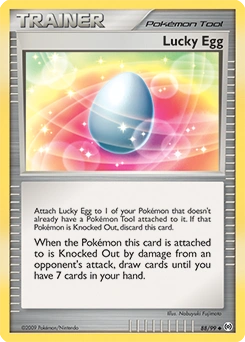 Lucky Egg Pokémon card, number 88
