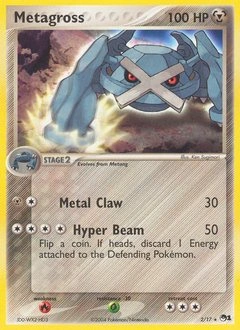 Metagross Pokémon card, number 2
