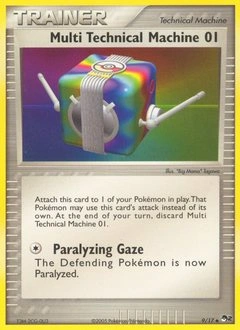 Multi Technical Machine 01 Pokémon card, number 9