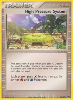 High Pressure System Pokémon card, number 10
