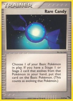 Rare Candy Pokémon card, number 7