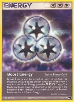 Boost Energy Pokémon card, number 8