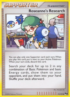 Roseanne's Research Pokémon card, number 11