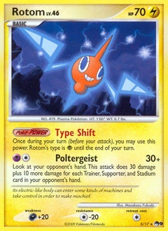 Rotom Pokémon card, number 5
