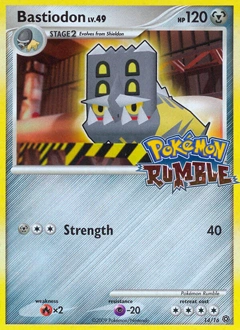 Bastiodon Pokémon card, number 14