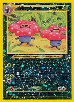 Vileplume Pokémon card, number 17