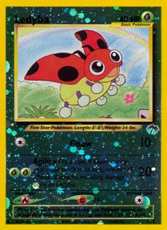 Ledyba Pokémon card, number 7