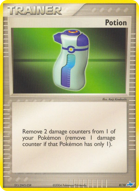 Potion Pokémon card from EX Trainer Kit Latios, number 8 (Standard print)