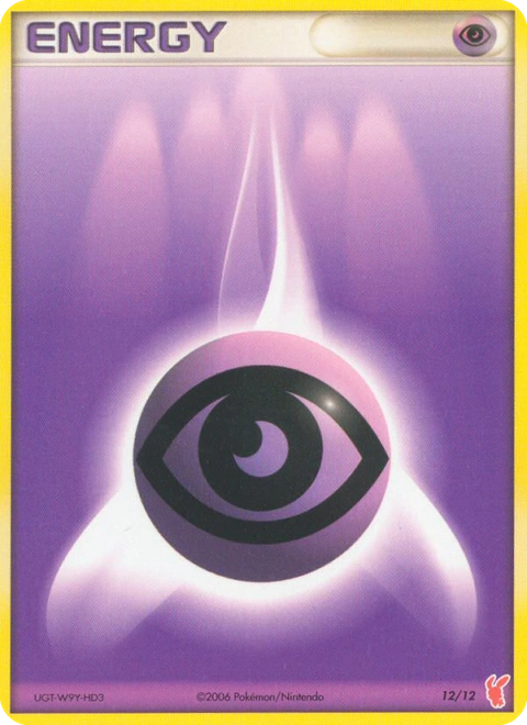 Psychic Energy Pokémon card from EX Trainer Kit 2 Plusle, number 12 (Standard print)